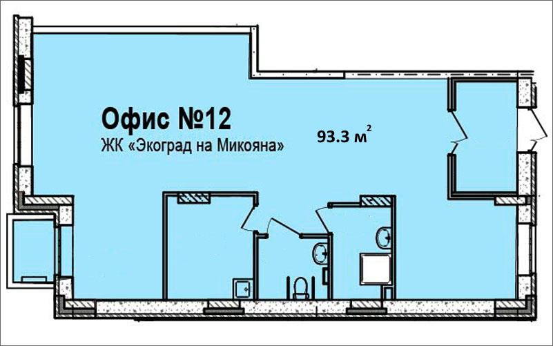 Продажа помещения 93,3 м2