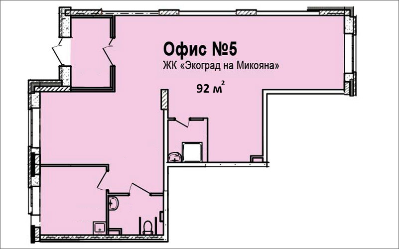 Продажа помещения 92 м2